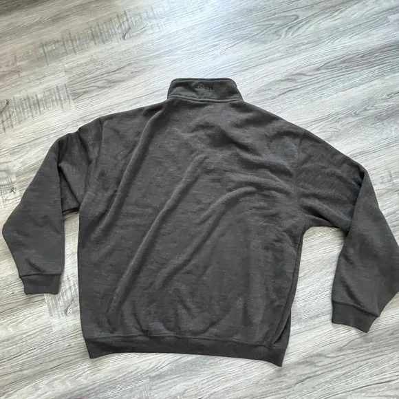 Cinch Grey 1/4 Zip Pull Over Sweater - XL - Picture 4 of 7